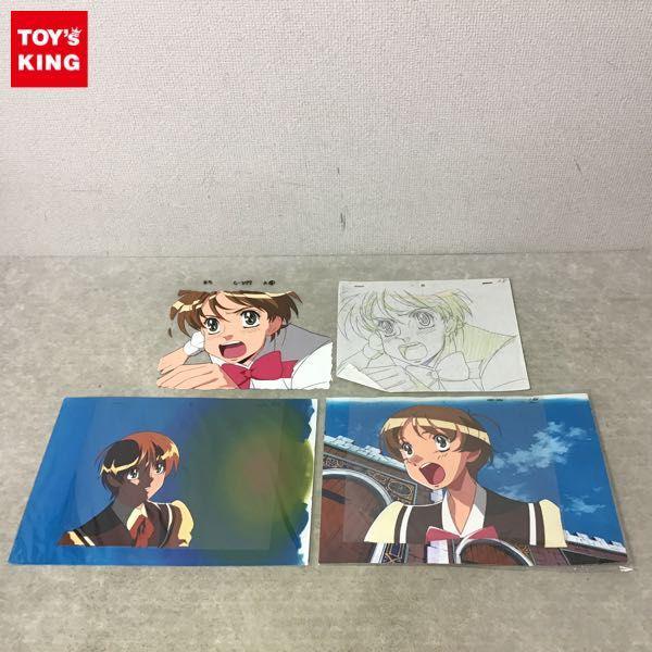 セル画 線画 天空のエスカフローネ 神崎ひとみ / A8 A10 販売・買取