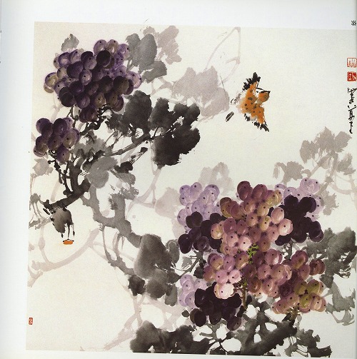 楽天市場】水墨画 水墨画集 中国画集 墨彩画 絵手紙 日本画 美術画集