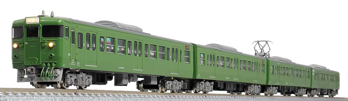 31824＞JR113系7700番台（30N体質改善車） 増結4両編成セット（動力