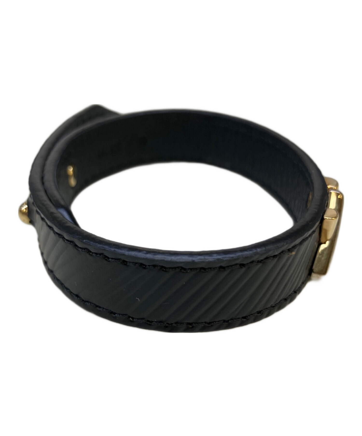 中古・古着通販】LOUIS VUITTON (ルイ ヴィトン) レザーブレスレット