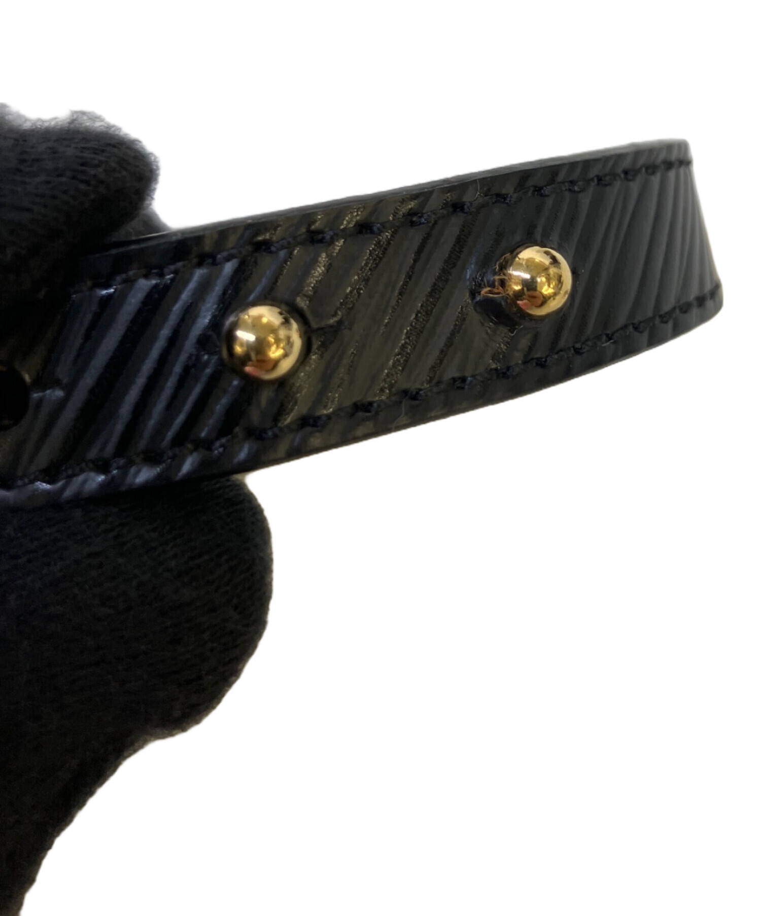 中古・古着通販】LOUIS VUITTON (ルイ ヴィトン) レザーブレスレット