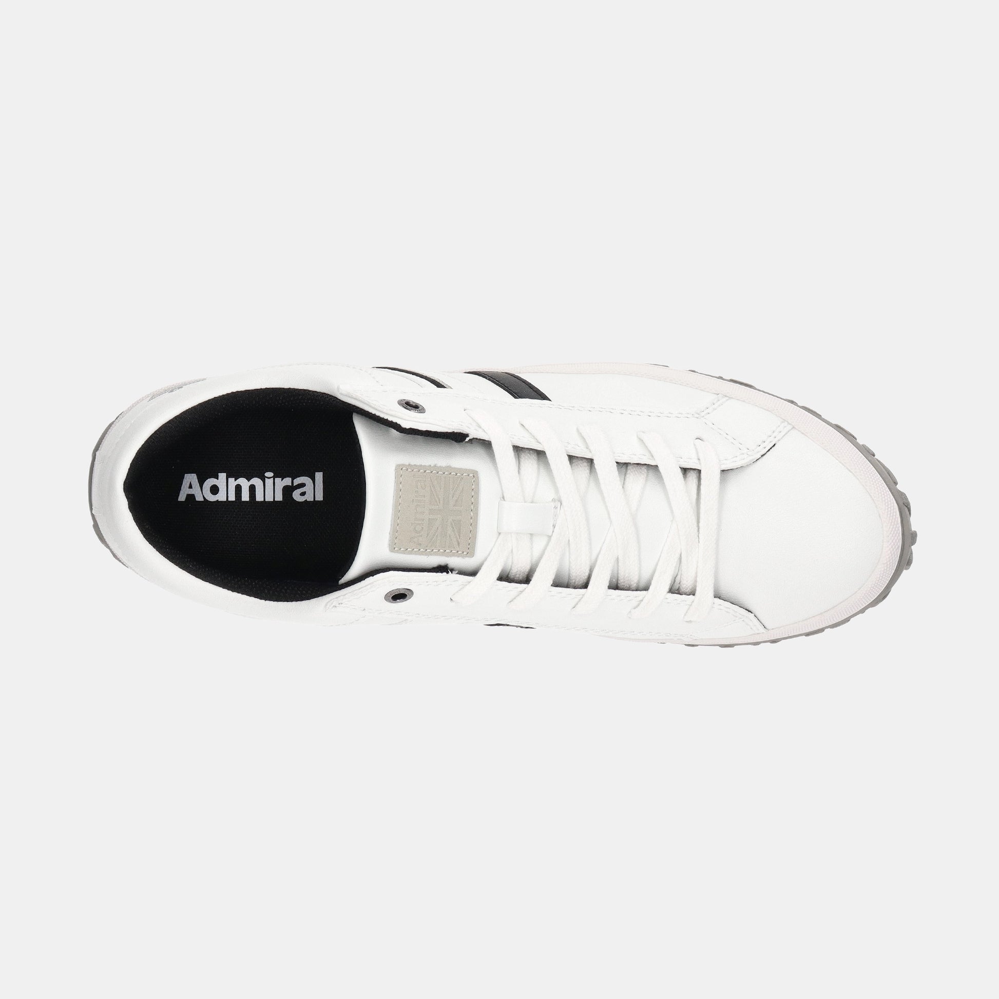 Admiral ALBIE AD801 White/Black ｜アドミラルスニーカー公式