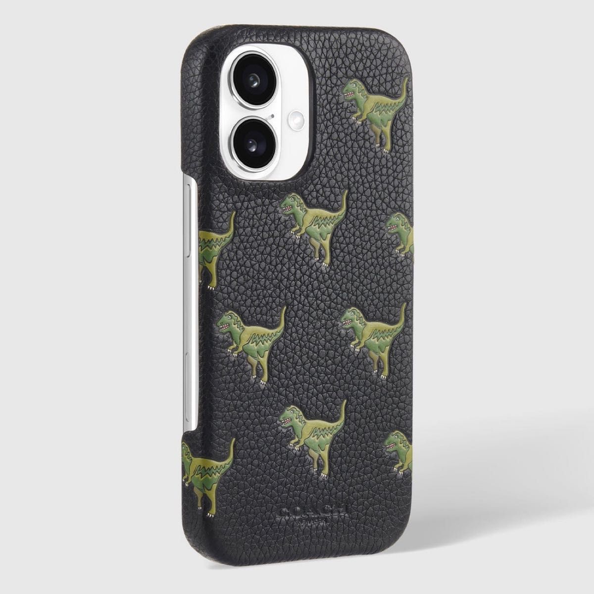 新品 コーチ Coach Repeat Rexy iPhone16 ケース かわいい 恐竜