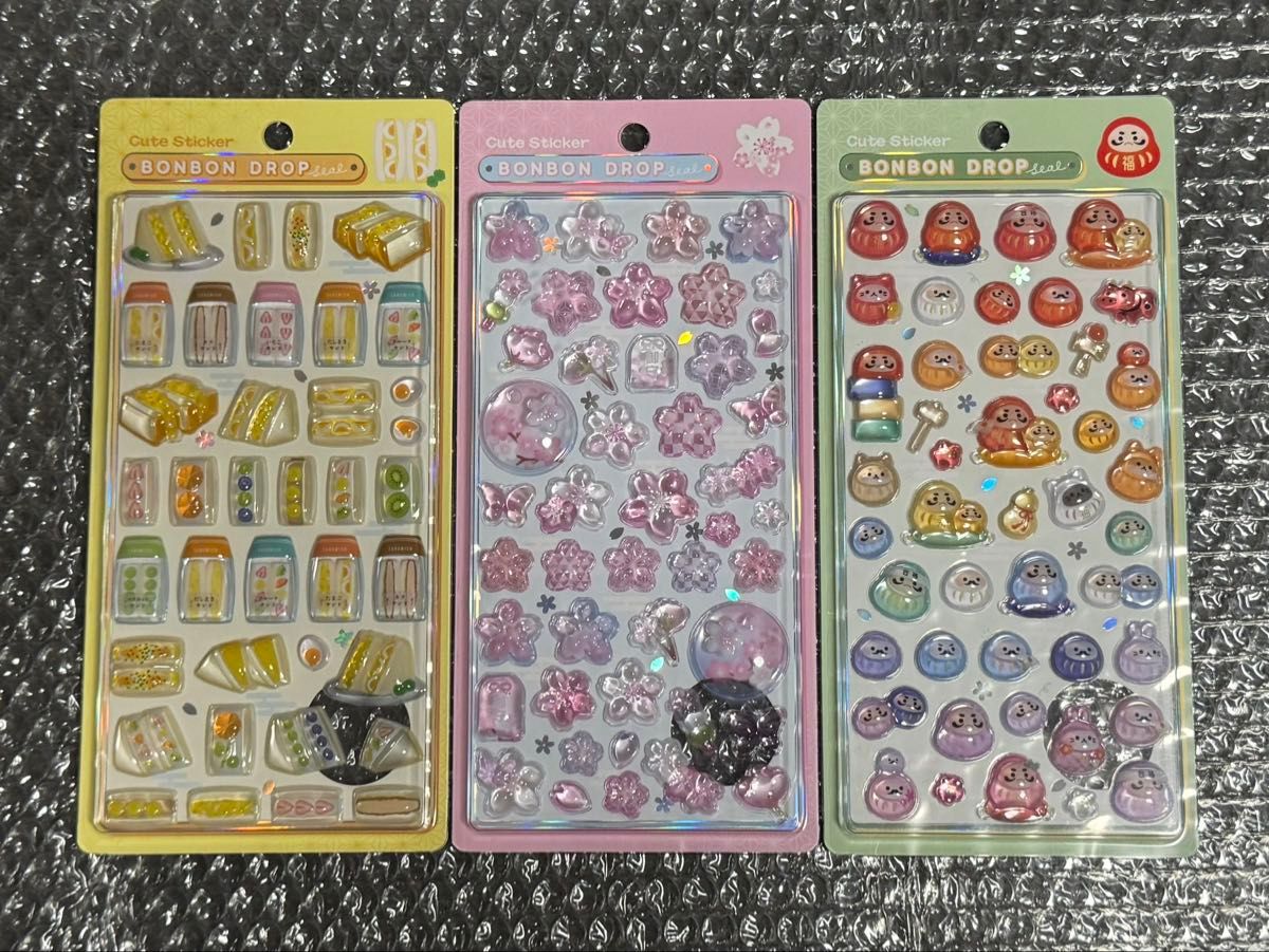 ボンボンドロップシール ボンドロ 和柄 桜 だるま たまごサンド 正規品