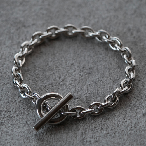 シルバー925製 ハンドメイドチェーンブレスレット ブレスレット