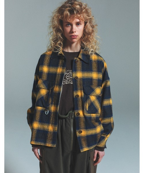 F/CE. （エフシーイー）の「F/CE. CHECK FIELD SHIRT / エフシーイー