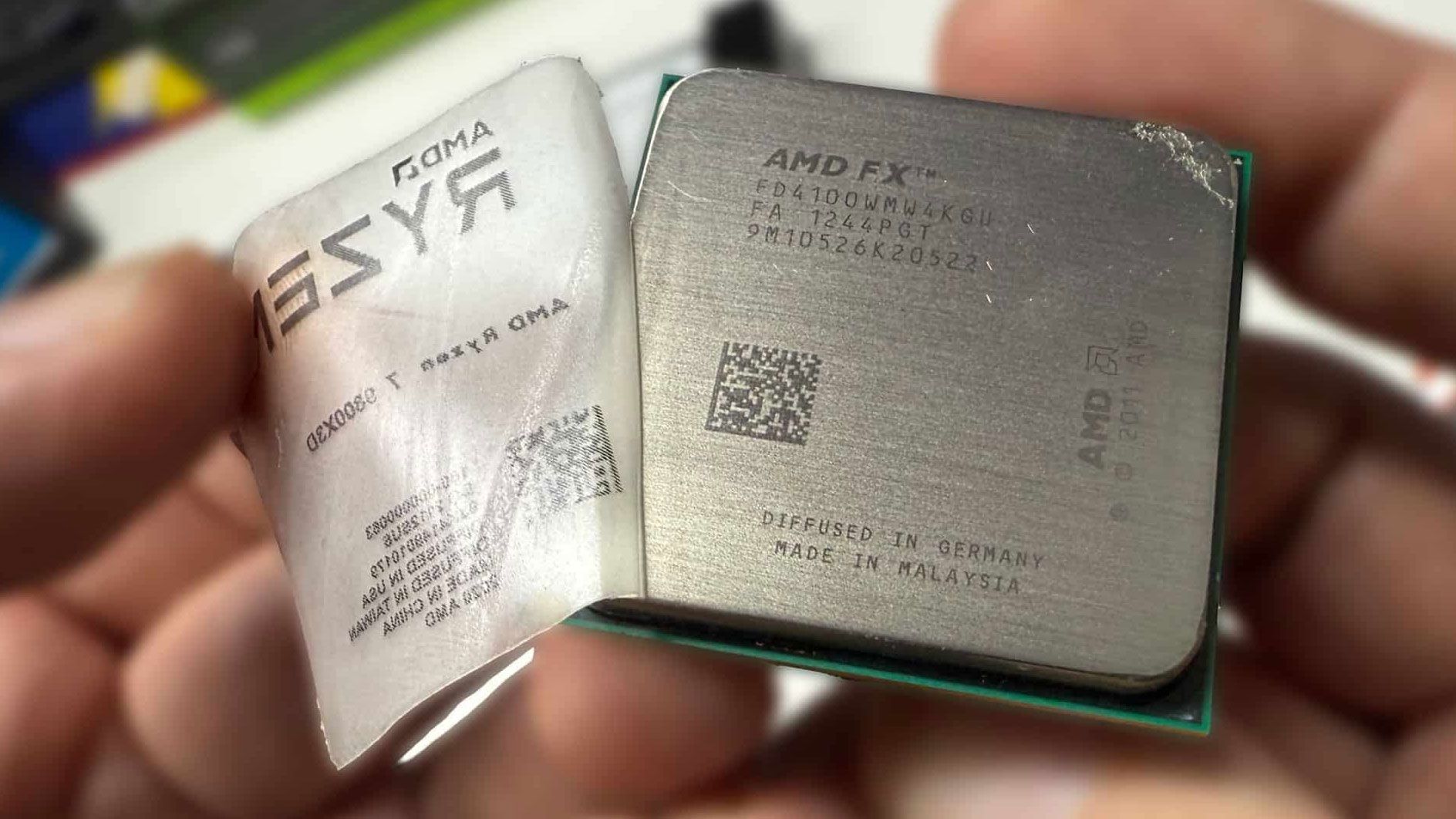 Fake Ryzen 7 9800X3D bought from Amazon was actually an old AMD FX