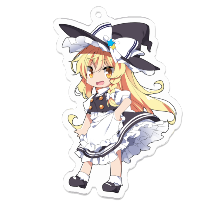 東方ミニキャラアクリルキーホルダー】霧雨魔理沙【7cm】【二次創作