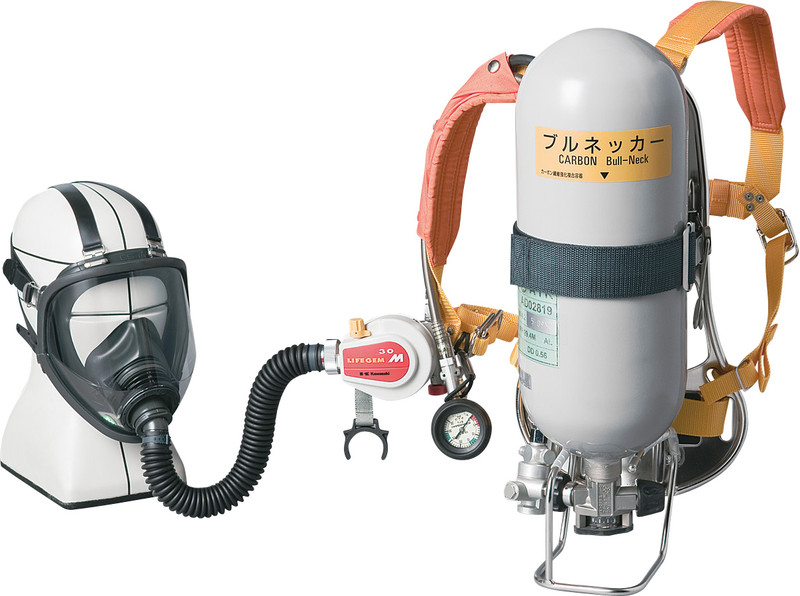 空気呼吸器 ライフゼム NM30 | 保護具の選び方・販売 野口酸素