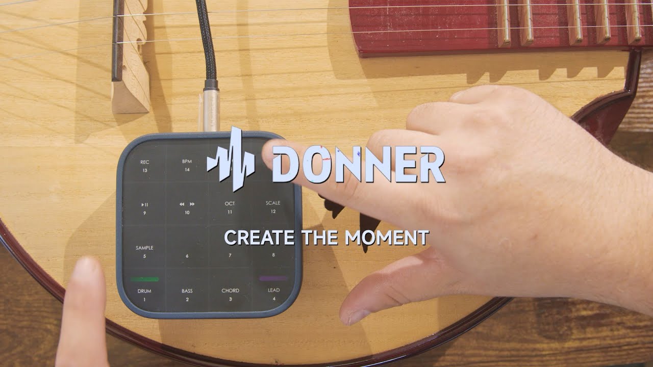 Donner MEDO 触って 叩いて 振って楽しむ 新感覚のポケットサイズ