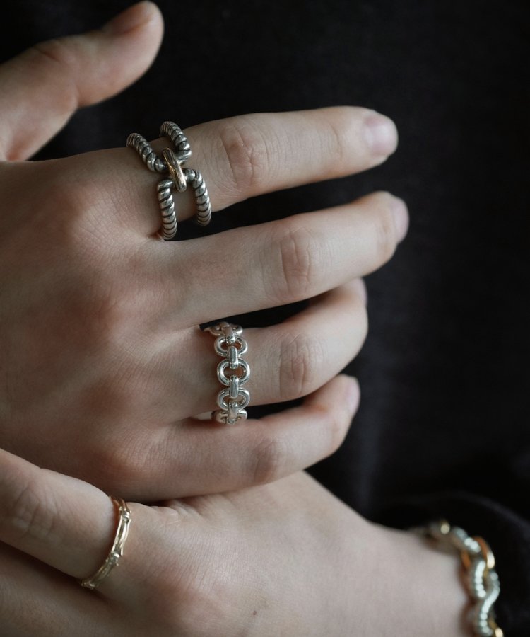 Llife RIPPLE CHAIN RING / 商品詳細ページ / LIDNM / Llife ONLINE