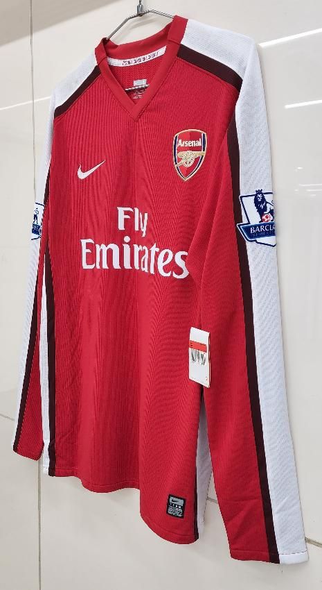 アーセナル（H）選手支給 長袖 08/09 v，ファンペルシー＃11 +