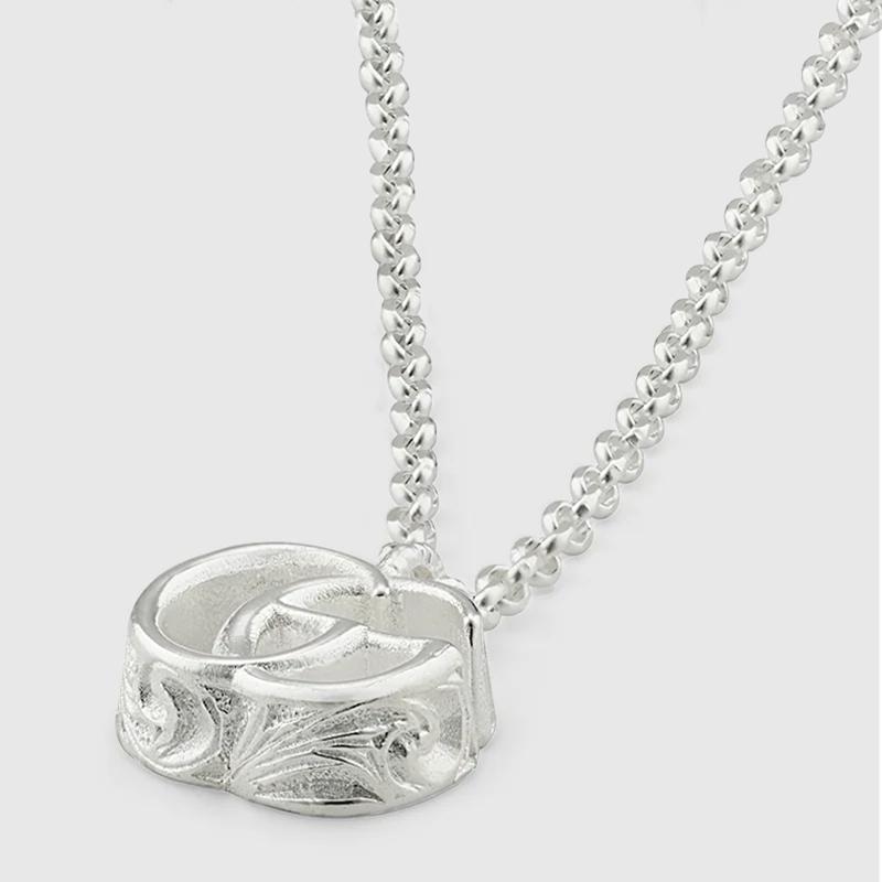 GUCCI（グッチ） ダブルG ネックレス スターリングシルバー