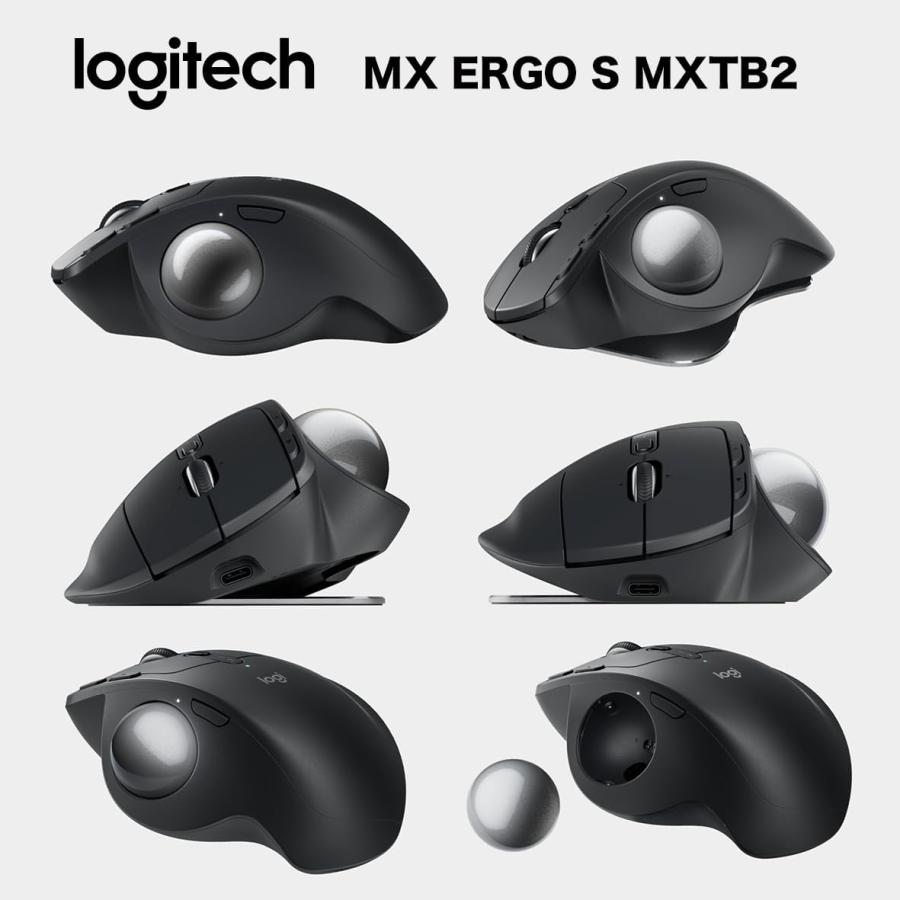 ロジテック Logitech Mx Ergo S ワイヤレス トラックボール マウス