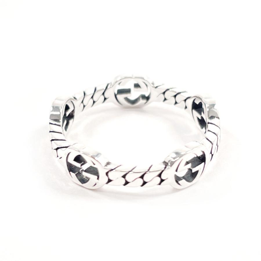 GUCCI（グッチ） 19号 リング・指輪 インターロッキング G シルバー925