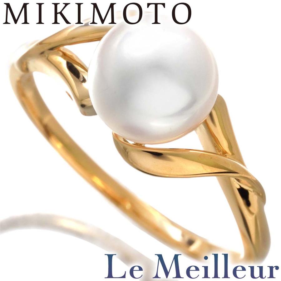 MIKIMOTO（ミキモト） パールリング 指輪 真珠 K18 11号 中古 返品OK
