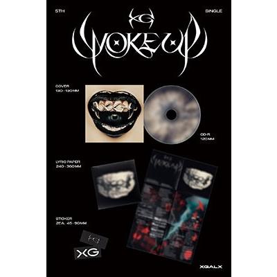 XG WOKE UP ［CD+LYRICS PAPER+ LOGO STICKER SET］＜初回生産限定盤