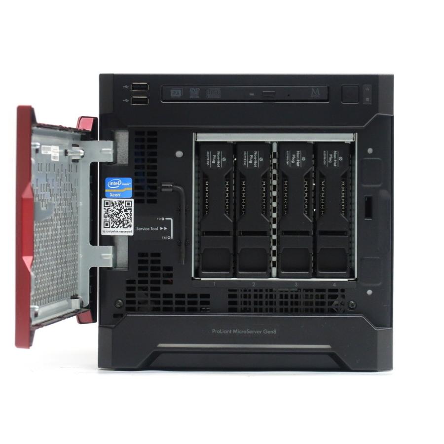 hp ProLiant MicroServer Gen8 Xeon E3-1220L v2 2.3GHz 16GB 500GBx3