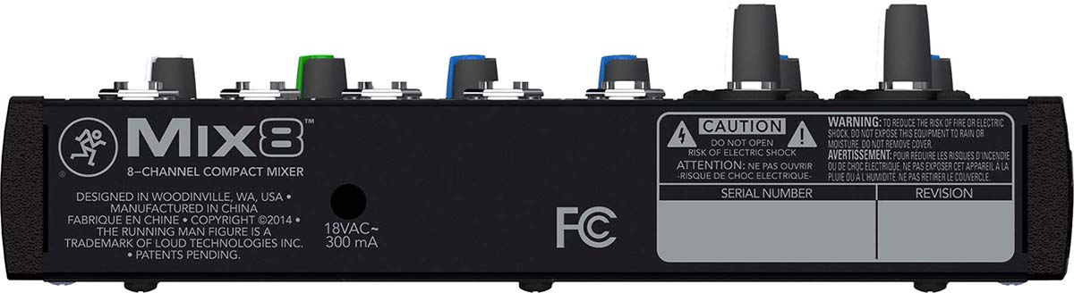 Amazon | MACKIE (マッキー) アナログミキサー MIX8 アナログミキサー