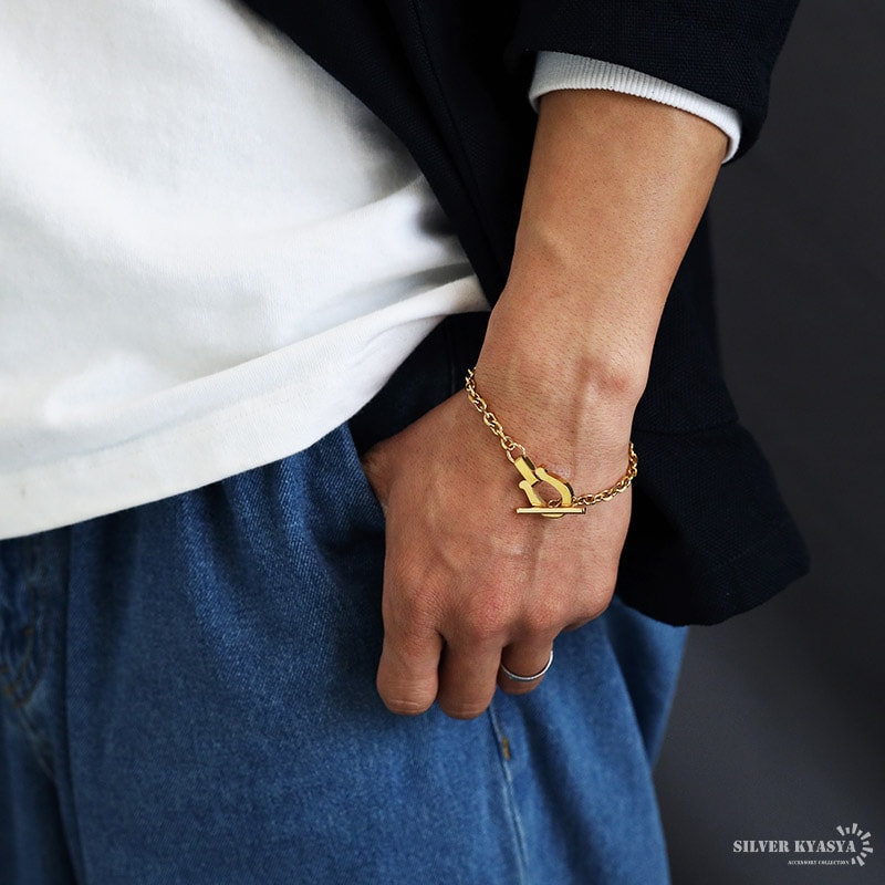 ステンレス ホースシューブレスレット 馬蹄 [b638] | ブレスレット