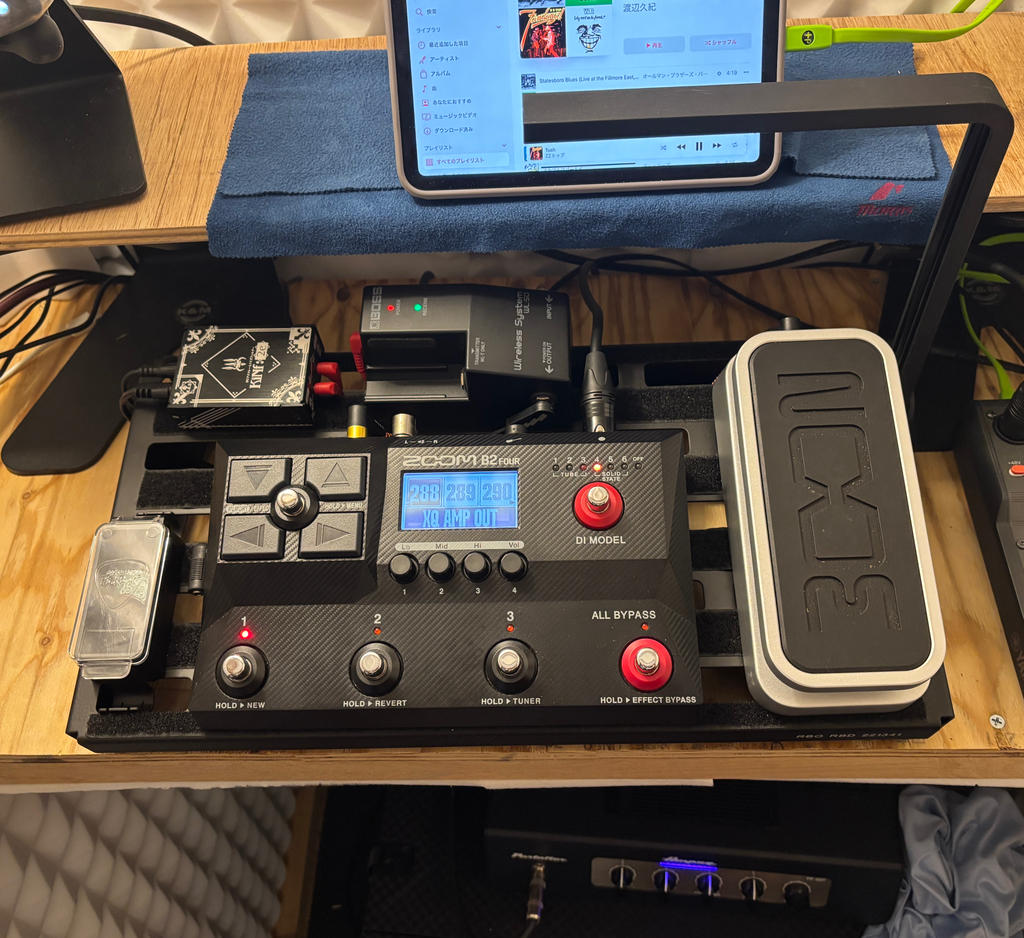 ZOOM B2 FOUR マルチエフェクター おすすめ ベースエフェクター 送料