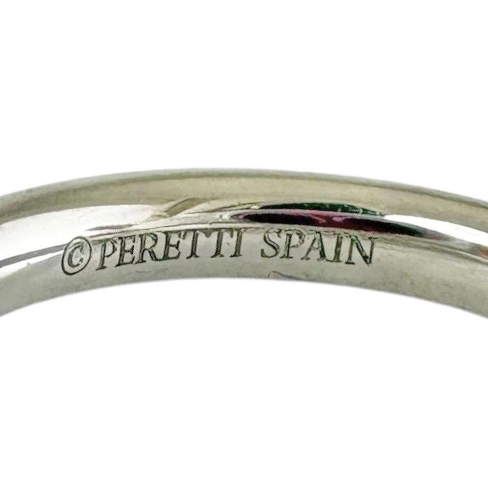 TIFFANY&Co. ティファニー カーブドバンド リング 指輪 5号 Pt950