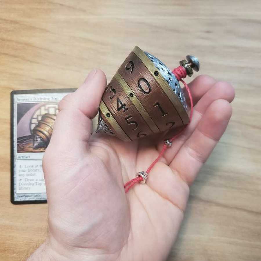 MTG 師範の占い独楽 ライフカウンター 1枚の通販 えるふ（1455711454