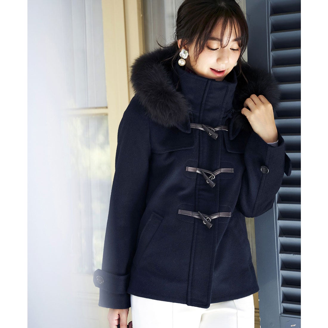 ルイルエブティック RUIRUE BOUTIQUE フォックスファーショート