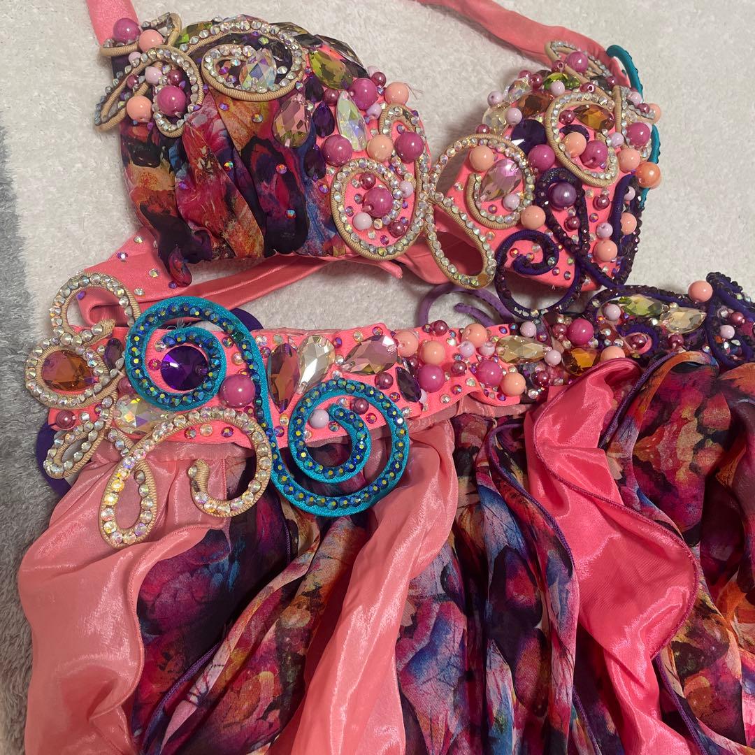 ベリーダンス衣装ポリーナ Polina0187 - アミーラルージュ ベリーダンスコスチューム Polina