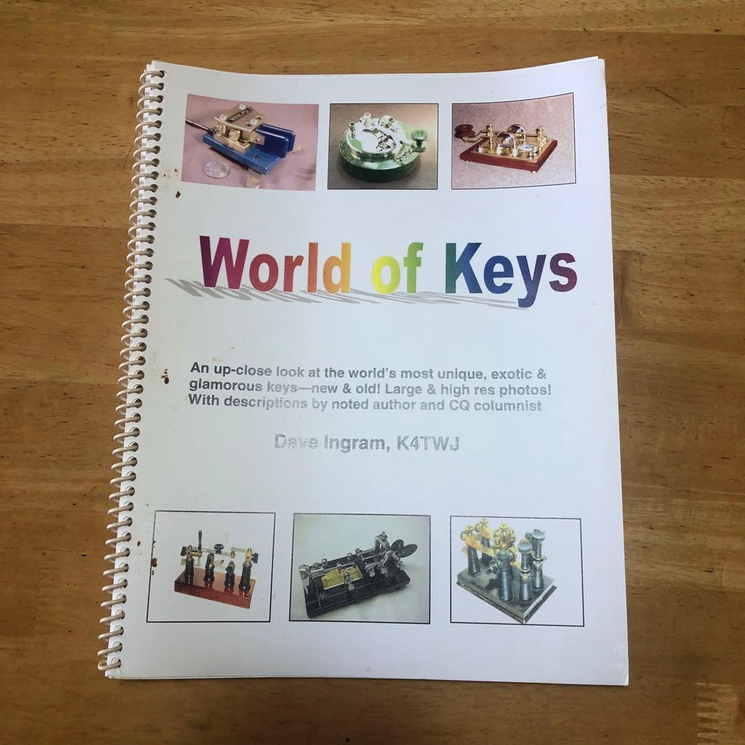 希少 World of Keys アマチュア無線 雑誌 電鍵 アメリカ 洋書 世界の電鍵コレクターたち