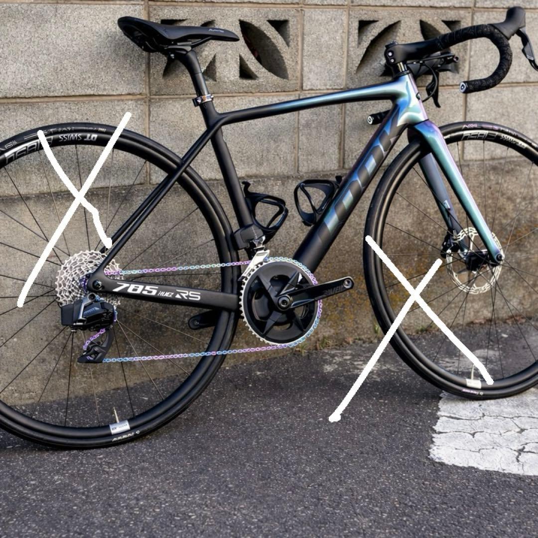 超美品　look 785 huez rs 2022 sサイズ 12s etap LOOK 2022 ROADBIKE 785 HUEZ RS DISC R8100 ULTEGRA Di2 12s ルック