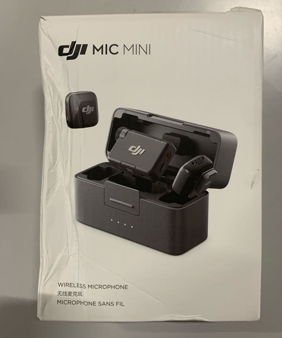 新品　DJI Mic Mini（2 TX + 1 RX + 充電ケース） DJI Mic Mini（2 TX + 1 RX + 充電ケース） - LANDSCAPE オンライン