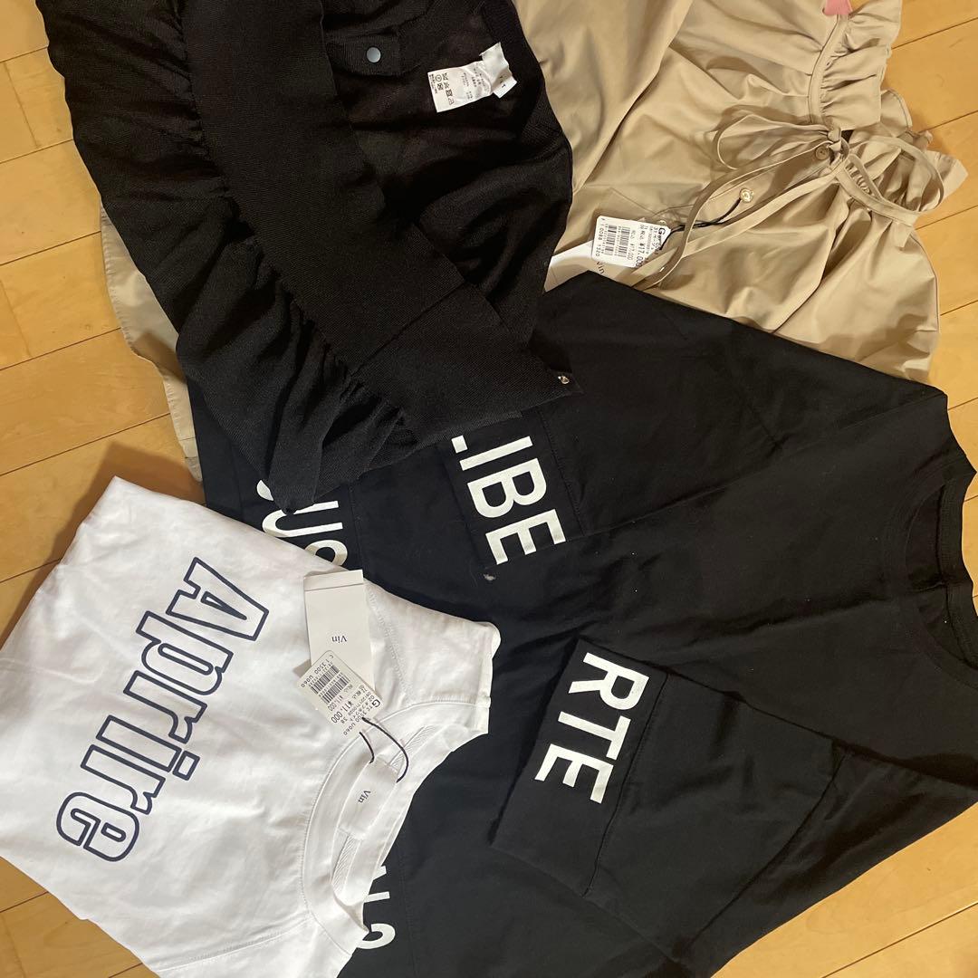 ヤマダヤ　福袋　2026 Vin プリントTシャツ トップス ヤマダヤ 福袋 2026 カーディガン トップス ブラック｜Yahoo!フリマ