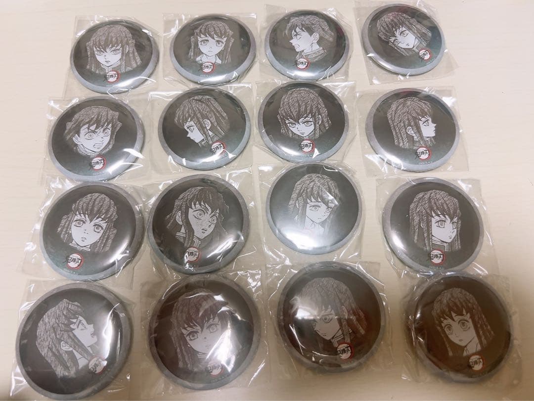 鬼滅の刃 ufotable ダイニング お楽しみくじ 時透無一郎 缶バッジ