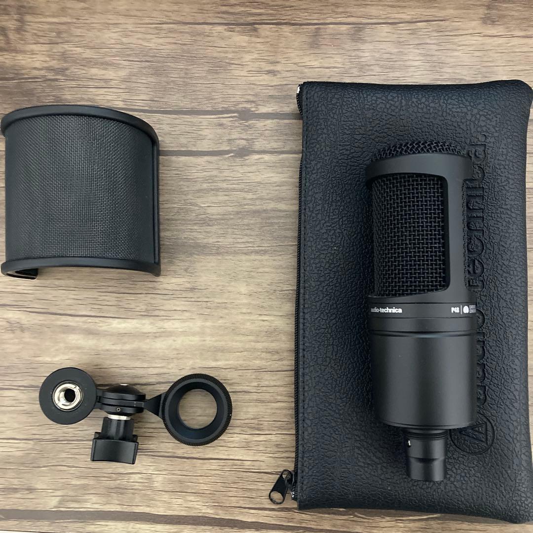 AT2020 コンデンサマイク Amazon | オーディオテクニカ AT2020 コンデンサーマイク XLR 動画配信