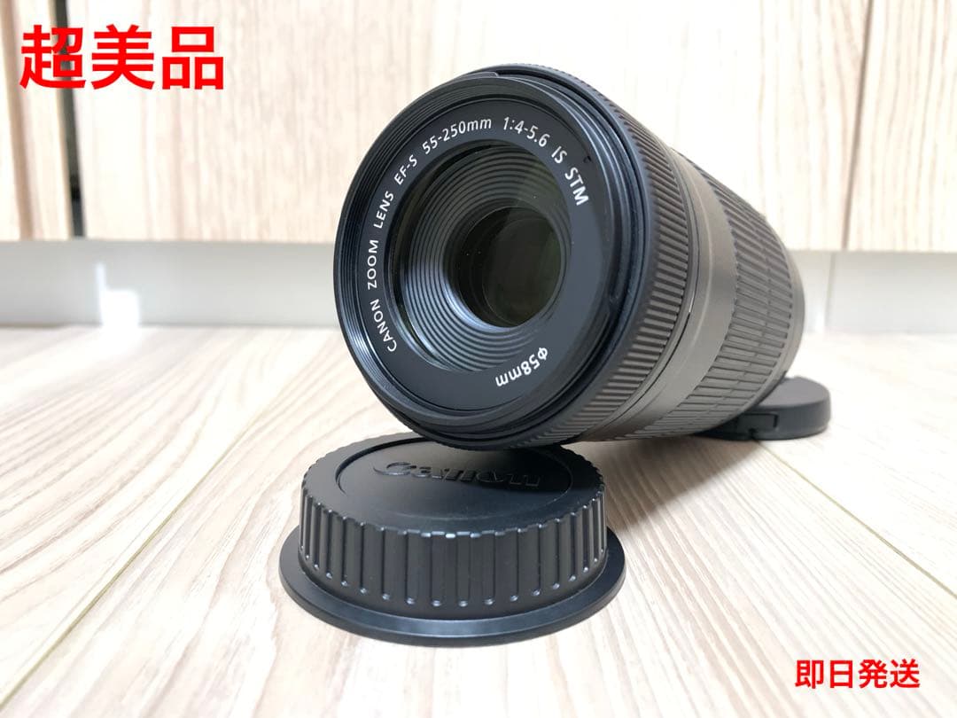 超美品Canonキヤノン EF-S 55-250mm F4-5.6 IS STM Amazon.com : Canon EF-S 55-250mm F4-5.6 is STM Lens for Canon SLR