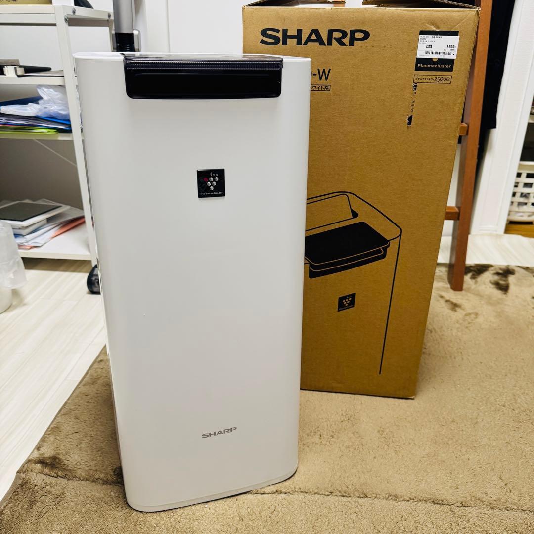 SHARP 加湿空気清浄機 KI-NS40-W ホワイト 2021年製 シャープ 空気清浄機 KI-NS40をレビュー！クチコミ・評判をもとに徹底