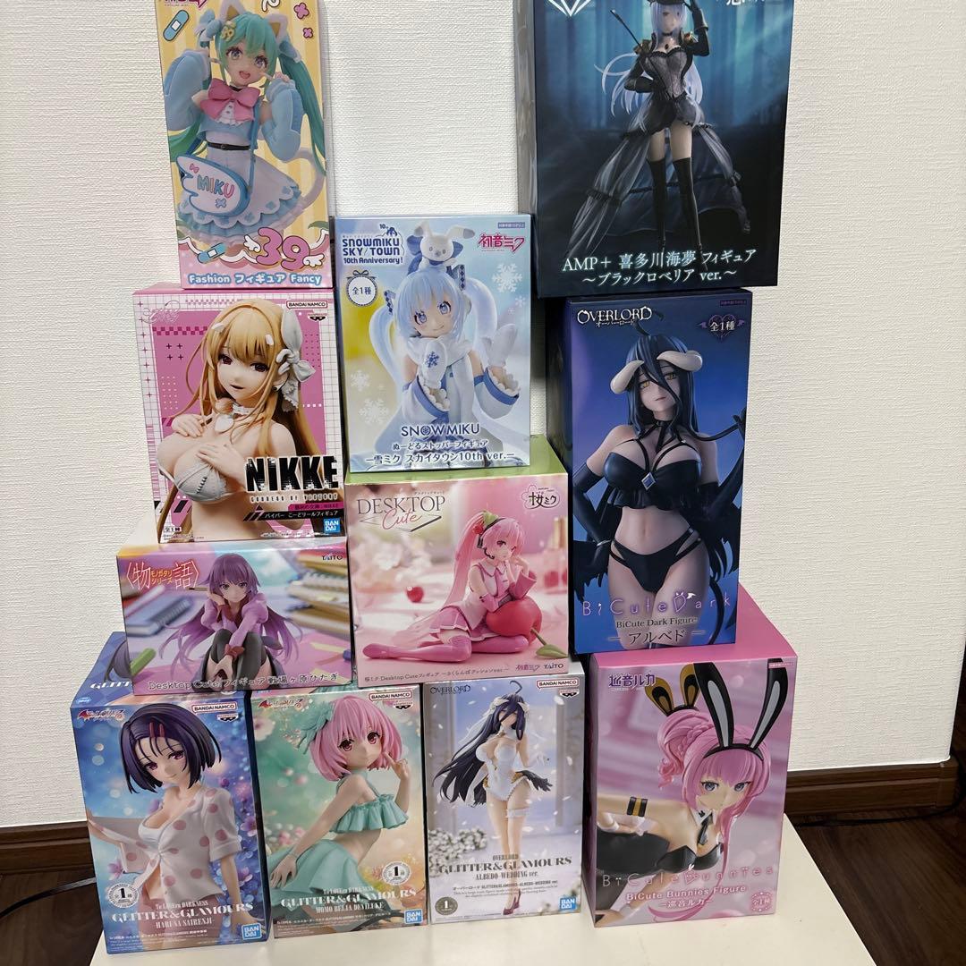 プライズフィギュア11点まとめ売り Yahoo!オークション -「プライズフィギュアまとめ売り」の落札相場