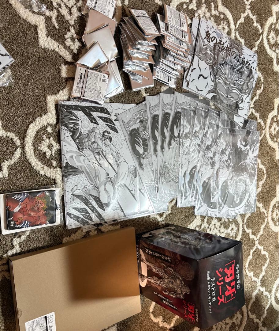 最安値 キャラドロ刃牙　一番くじ　ラストワン賞　A賞 C賞　その他45点くらい 刃牙」新作一番くじの全ラインナップ公開ッッ！ラストワン賞は「鬼の貌