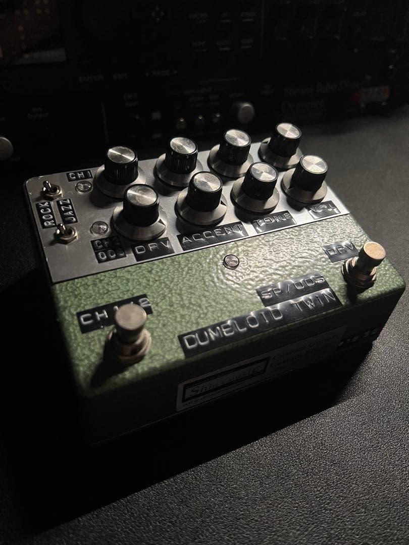 Shin's Music / DUMBLOID Twin オーバードライブ Shins Music / Dumbloid Twin SP/ODS Mint Green Velvet 《ペダル