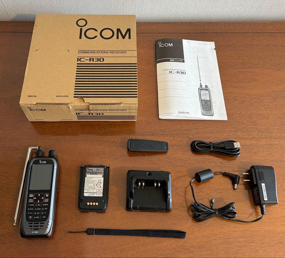 アイコム(ICOM)広帯域ハンディレシーバー IC-R30 多機能広帯域ハンディレシーバー】受信機 IC-R30 エクセリ | イプロス
