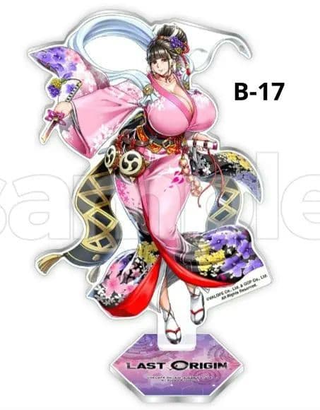 ラストオリジン DMMスクラッチ B-17 アクリルスタンド クノイチ