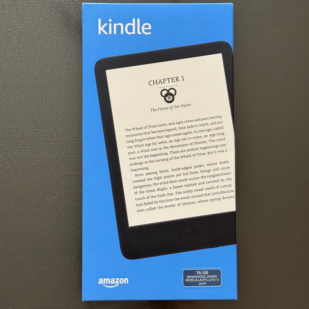 【新品】 Kindle (第11世代) デニムブルー 【未開封】 Amazon.co.jp: Kindle (16GB) 6インチディスプレイ 電子書籍リーダー
