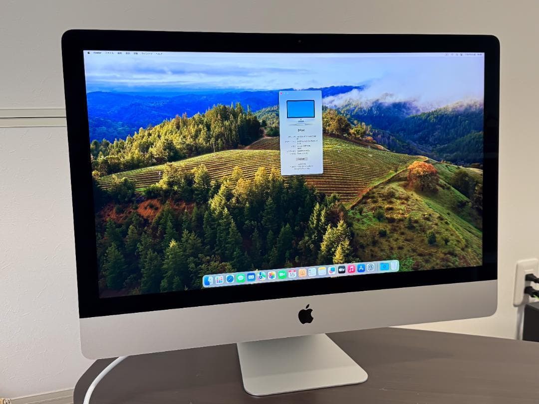 たかちん Apple iMac 27インチ 5K 美品 MXWV2J/A iMac（Apple） 27インチ iMac Retina 5K 液晶一体型 デスクトップ