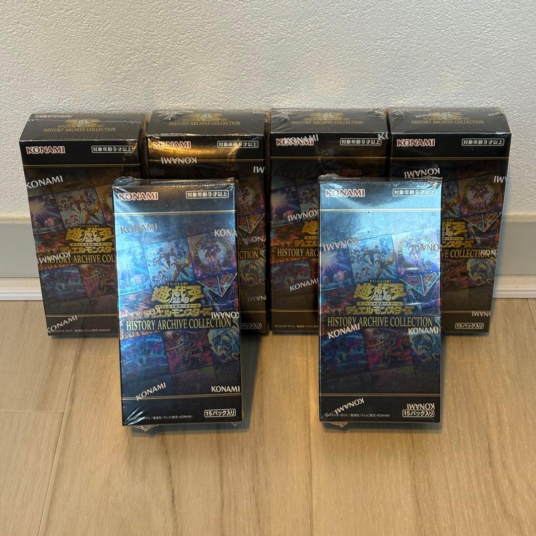 遊戯王 ヒストリーアーカイブコレクション 6BOX ヒスコレ 遊戯王】ヒスコレ6BOX開封！ウルトラを狙え！【ヒストリーアーカイブ