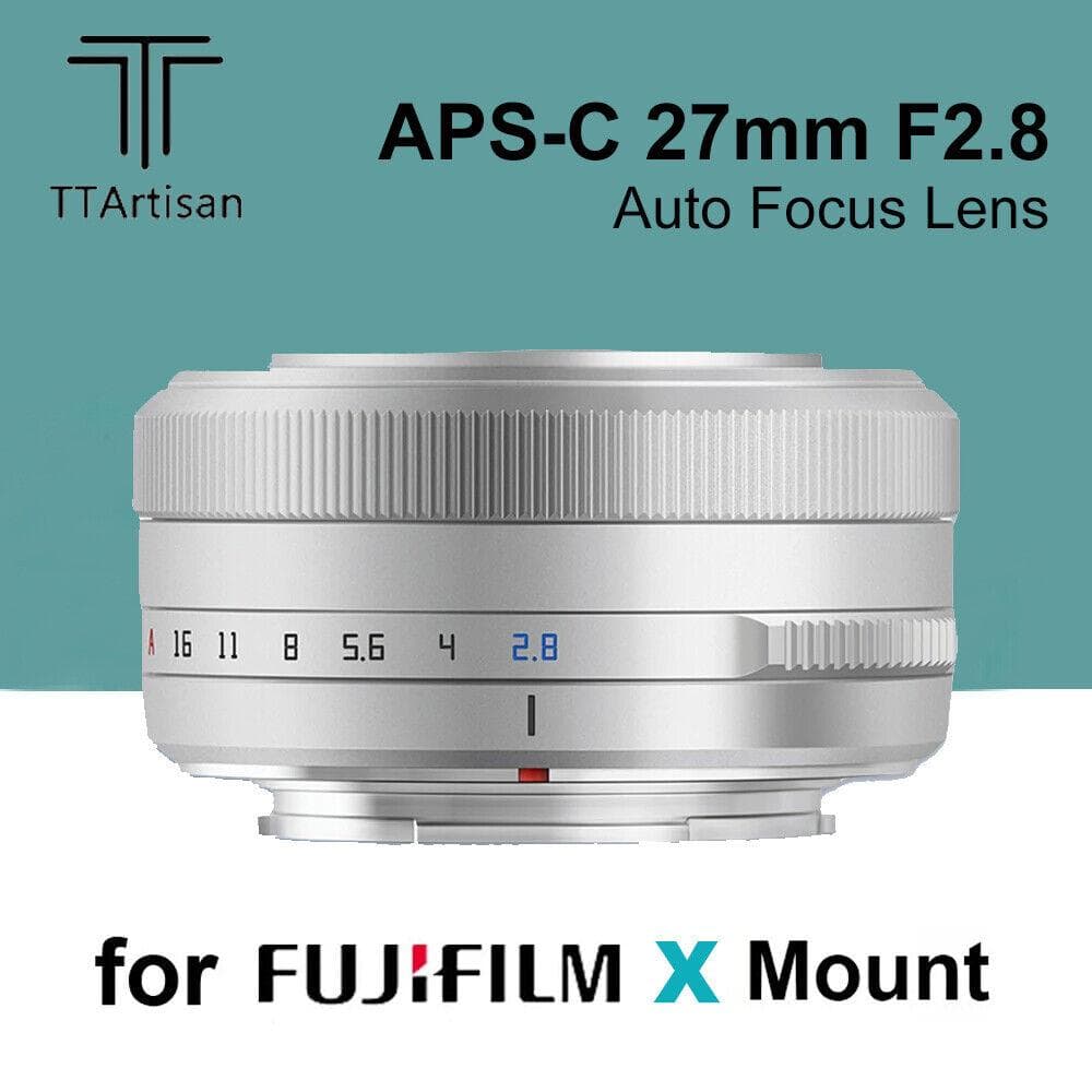 新品 TTArtisan AF 27mm F2.8 銀 フジフイルム Xマウント TTArtisan AF 27mm F2.8