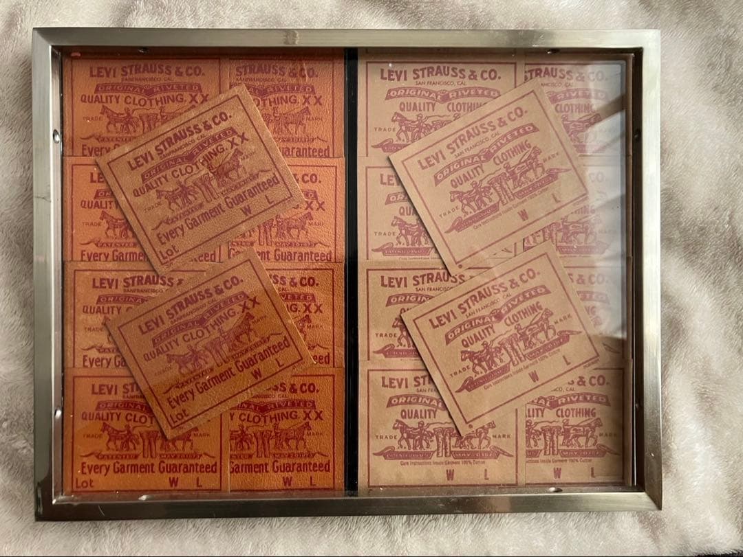 う*ん様 リーバイス　パッチ　ディスプレイ　フレーム う*ん様 リーバイス パッチ ディスプレイ フレーム う*ん様 リーバイス