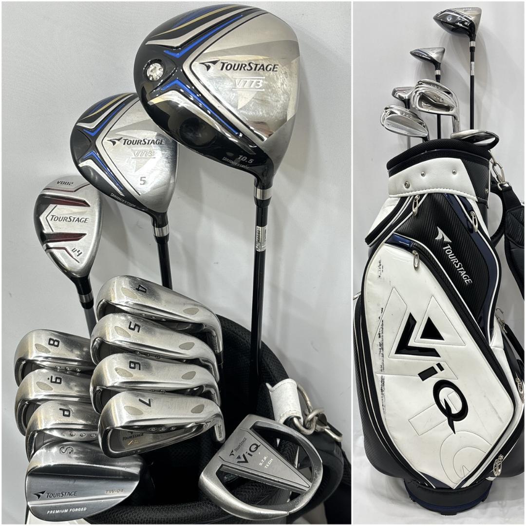 メンズ右利き初心者用　ツアーステージ　ゴルフクラブセット　W-2728 メンズ右利き初心者用 ツアーステージ ゴルフクラブセット W-2728
