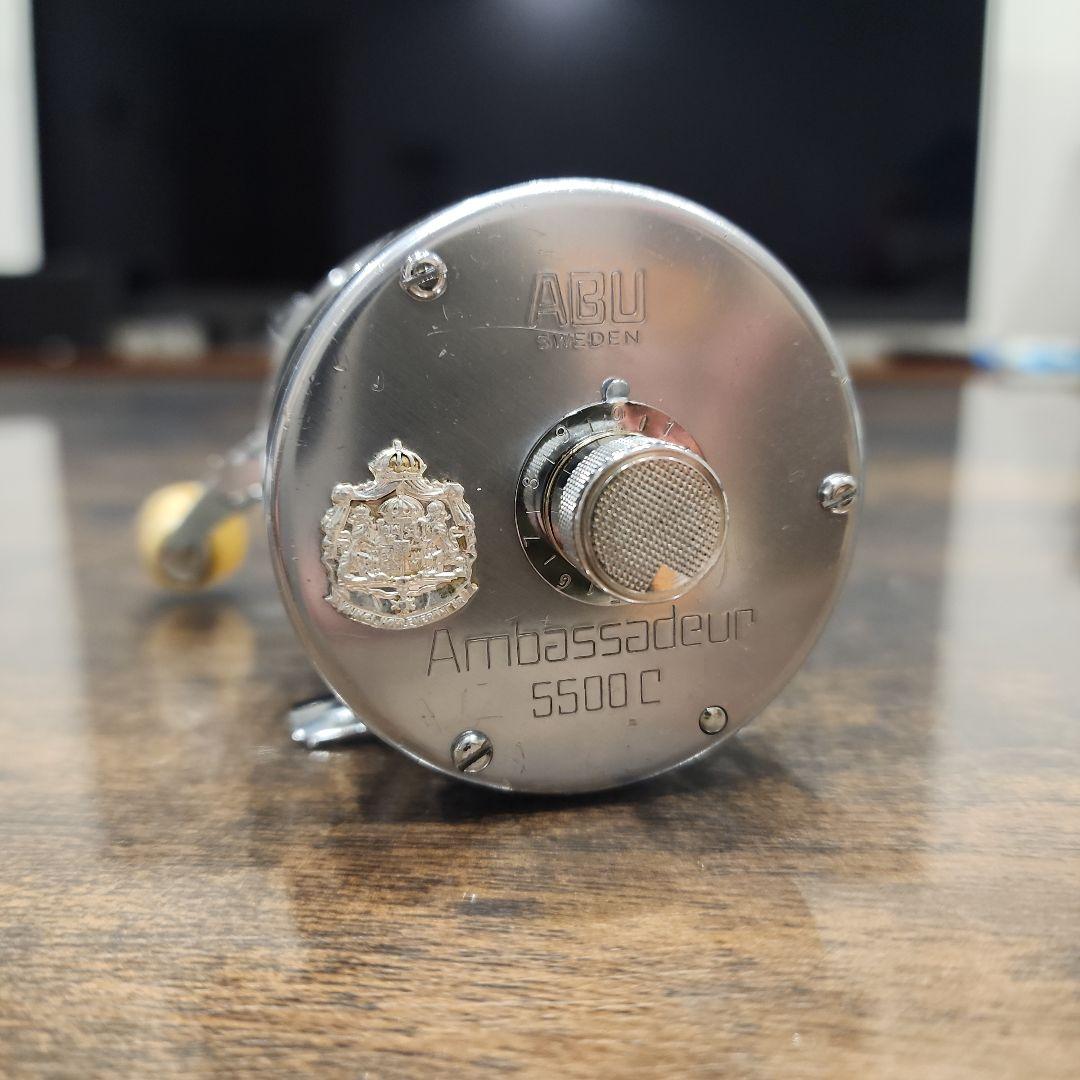 リール abu 5500c 760303 Abu Garcia Ambassadeur 5500C FACTORY TUNED Black Baitcasting Reel