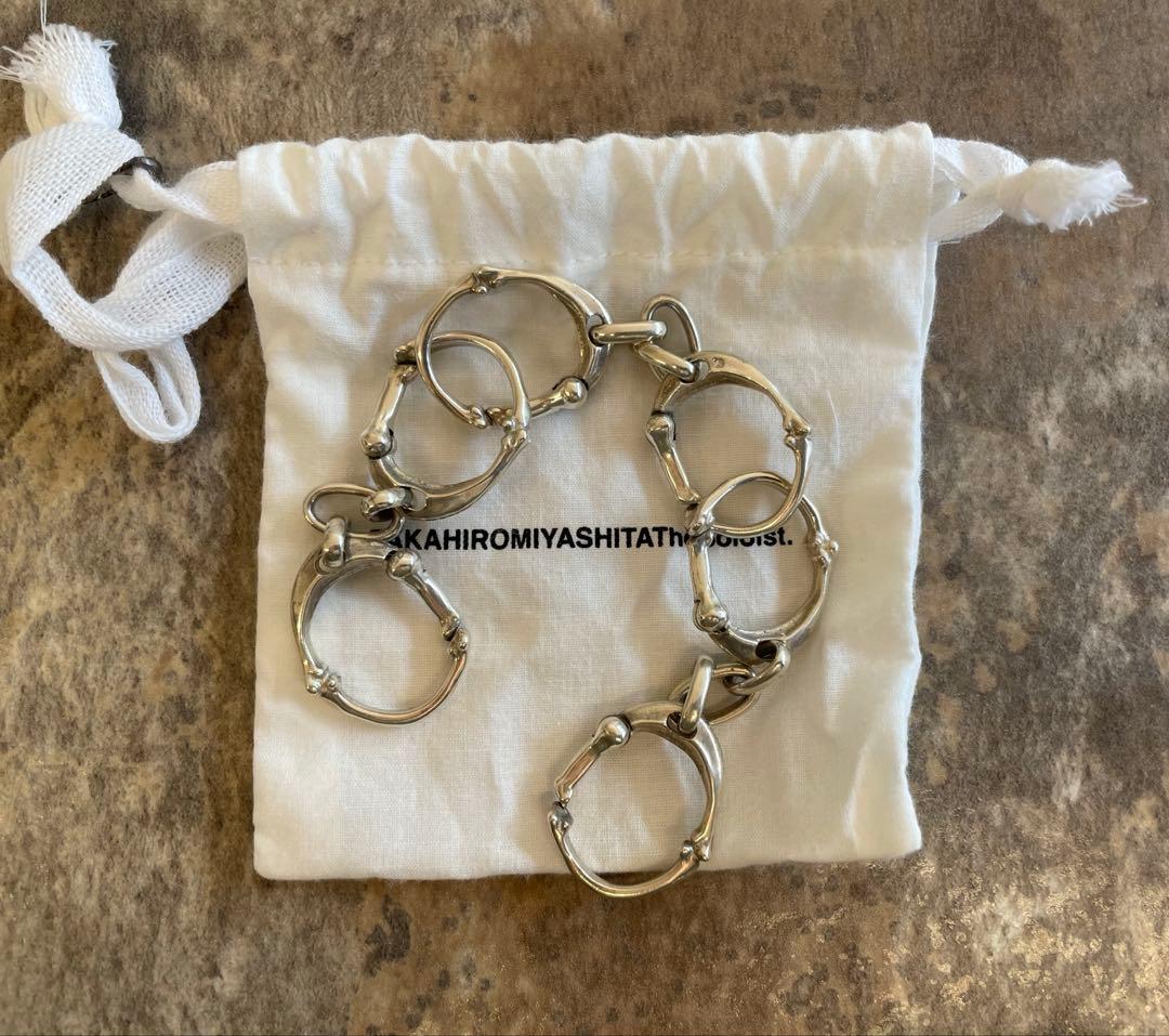 【専用】TAKAHIROMIYASHITATheSoloist. ボーンブレスS ボーンシェイプカラビナブレスレット. -S- - sspj.0021-gold